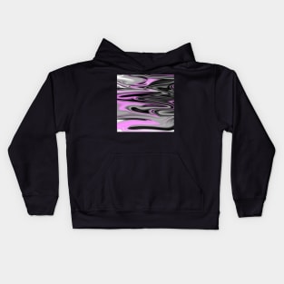 Pink Marble Kids Hoodie